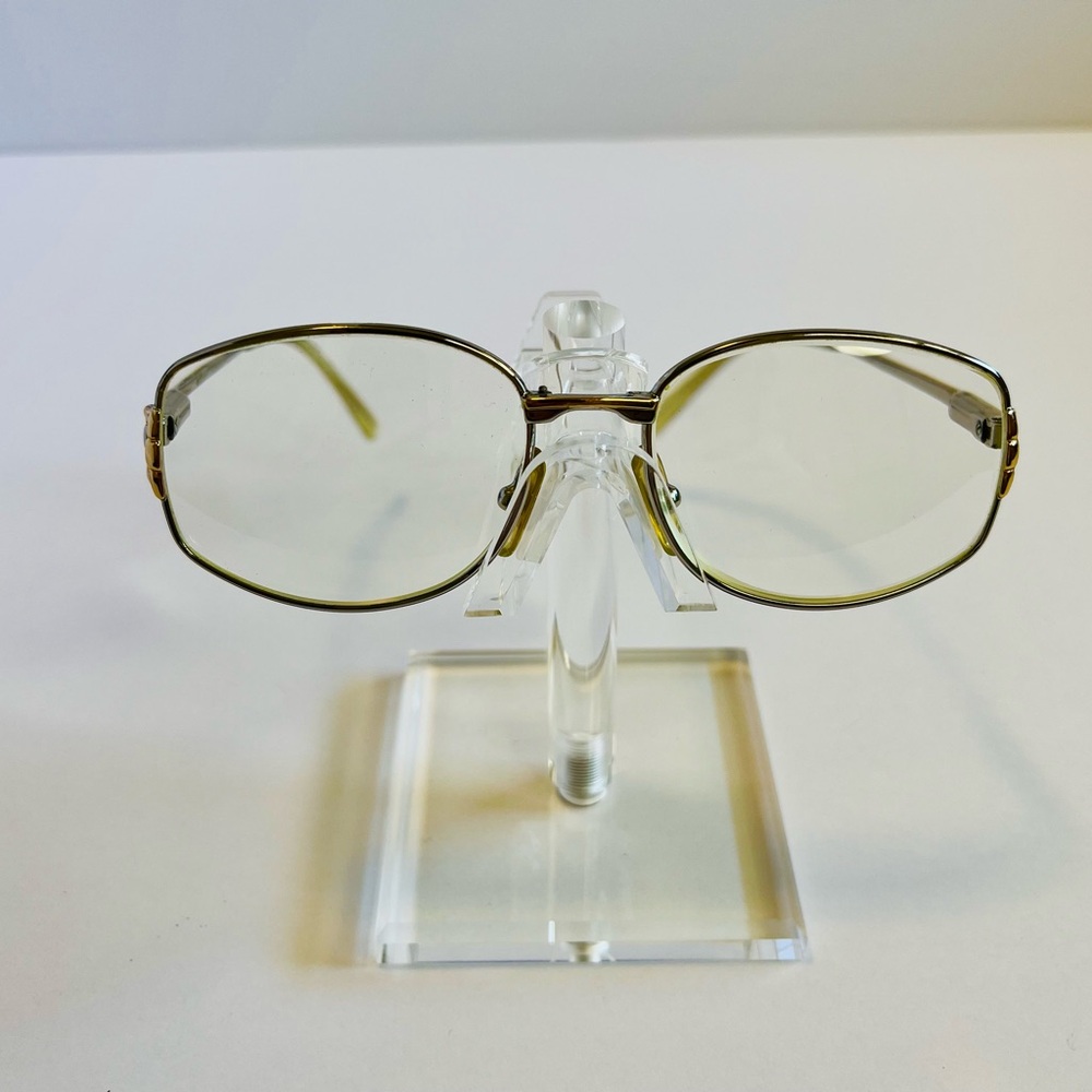 Gucci Eyeglasses Gold Metal Frame Prescription Lenses Italy 🇮🇹 Vintage